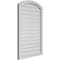 Ekena Millwork Arch Top Surface Mount PVC Gable Vent: Non-Functional, w/2"W x 1-1/2"P Brickmould Frame, 28"W x 40"H GVPAR28X4002SN - alternate 3